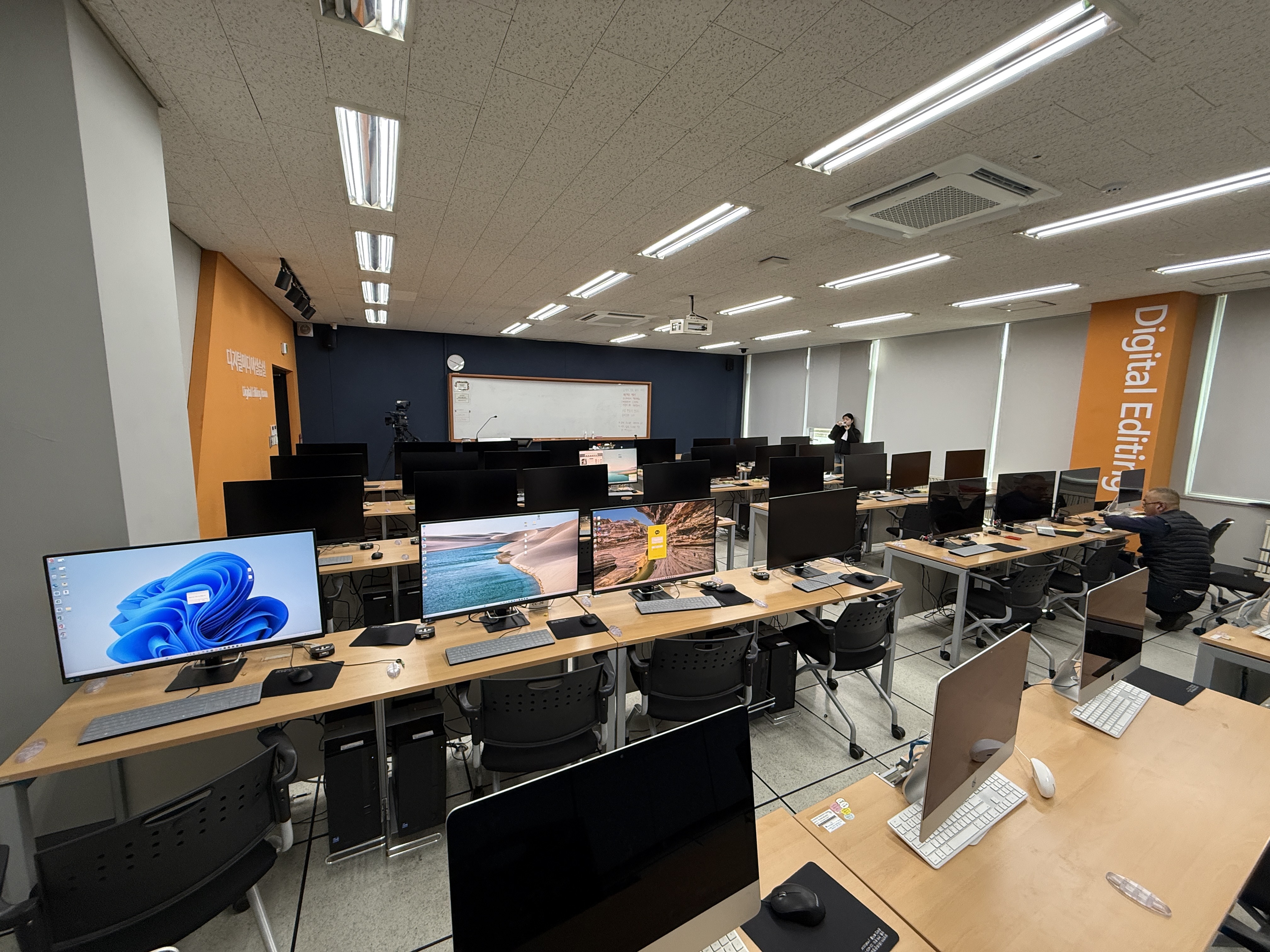 대학교 실습실
디지털미디어 학습실 환경 개선