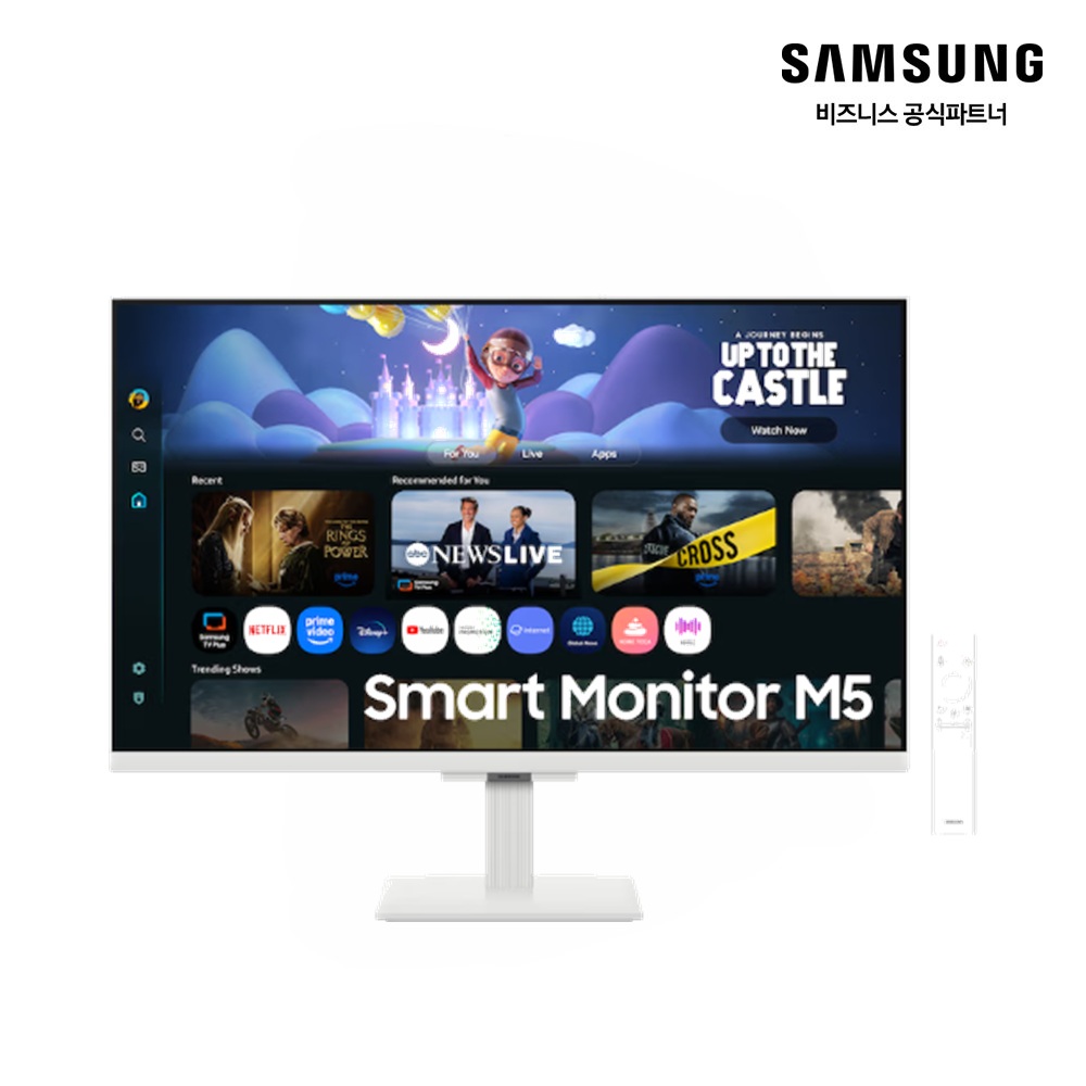 스마트모니터 M5 웜 화이트 (27인치)