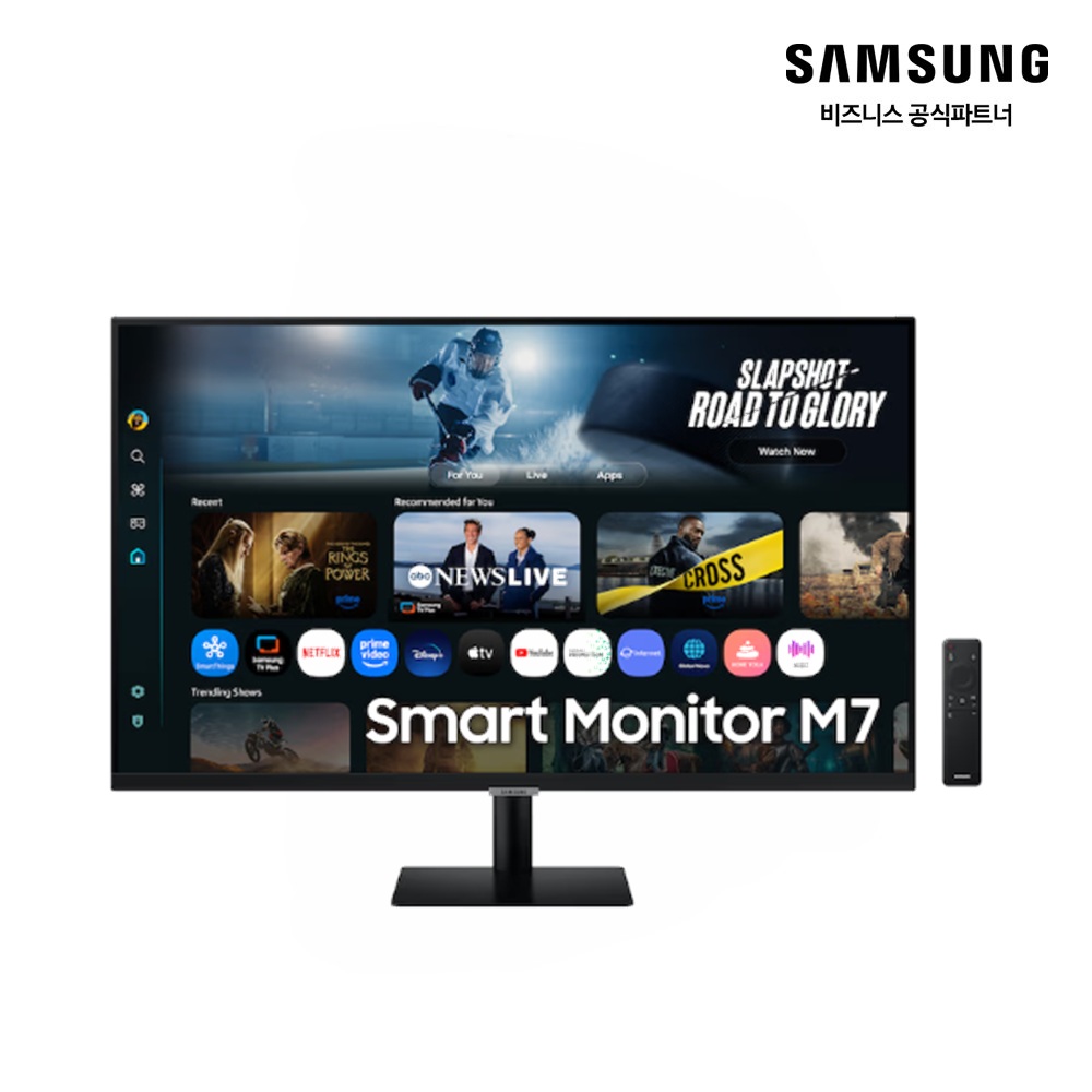 스마트모니터 M7 블랙 (43인치)